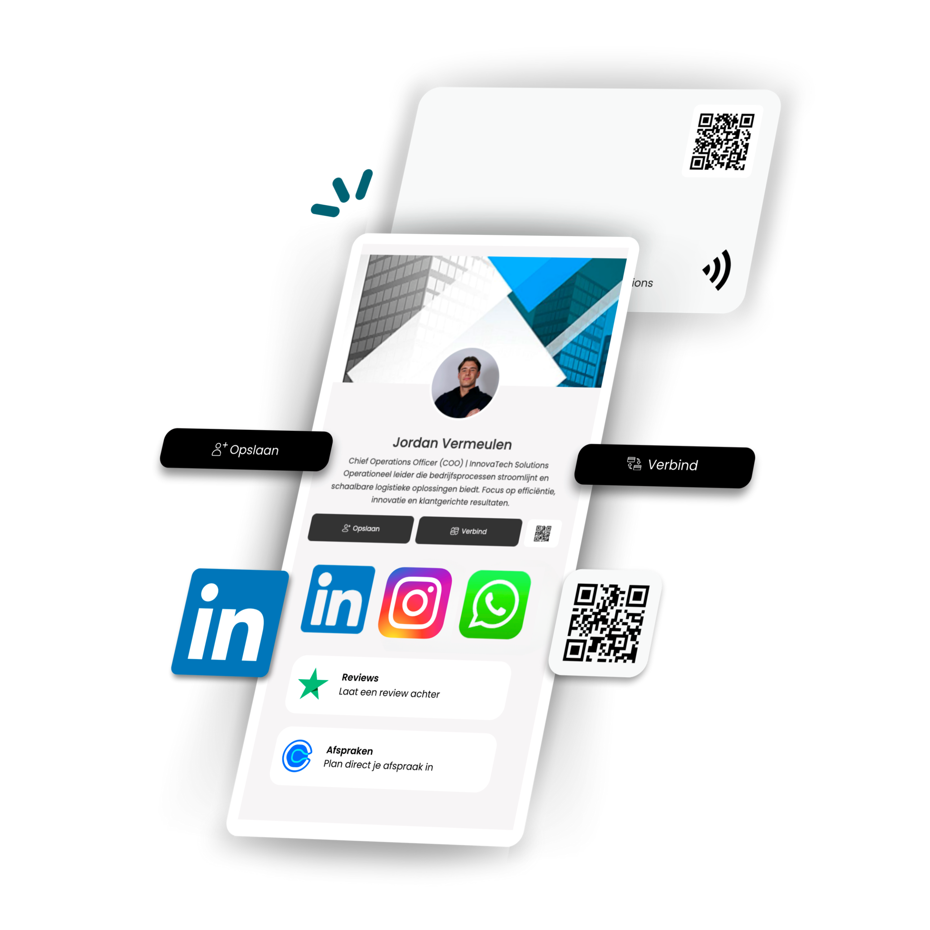 Voordelen van een profiel op het Cnnect netwerkplatform.
