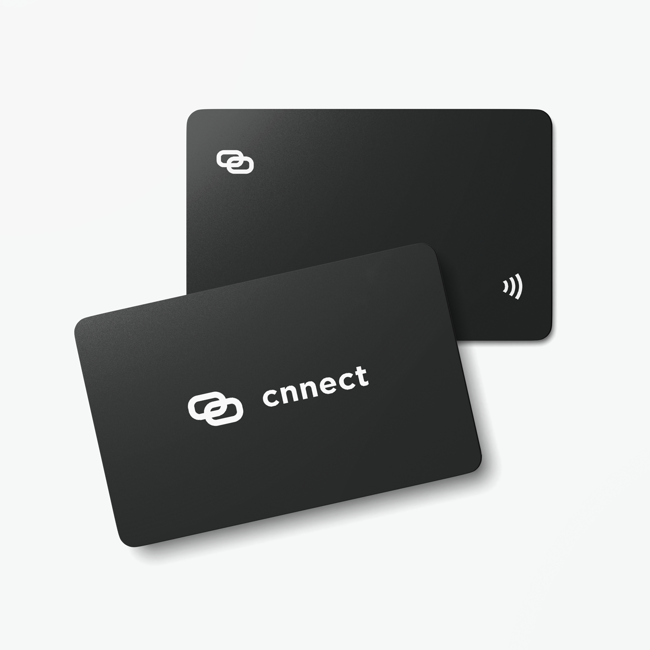 Cnnect NFC-visitekaart zwart