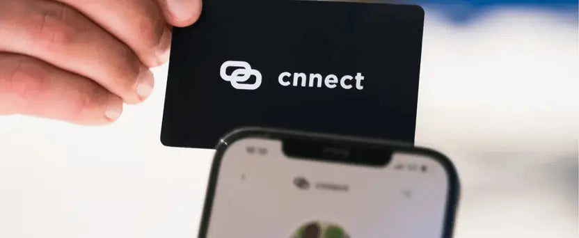 NFC visitekaart om mee te netwerken
